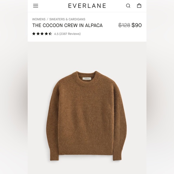 Everlane Crewneck Sweater - Picture 3 of 3